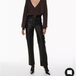 Aritzia Melina leather pants